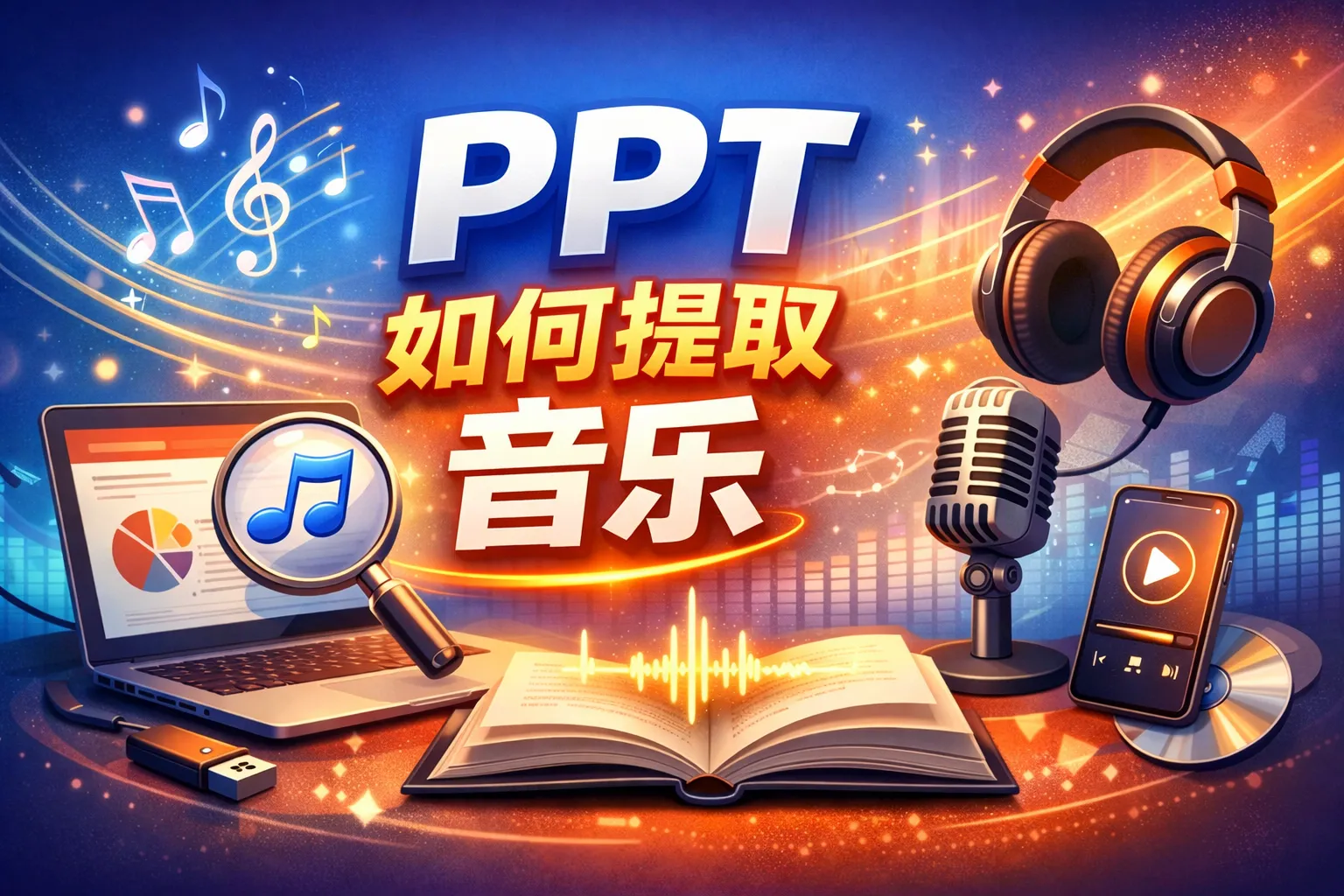 ppt如何提取音乐