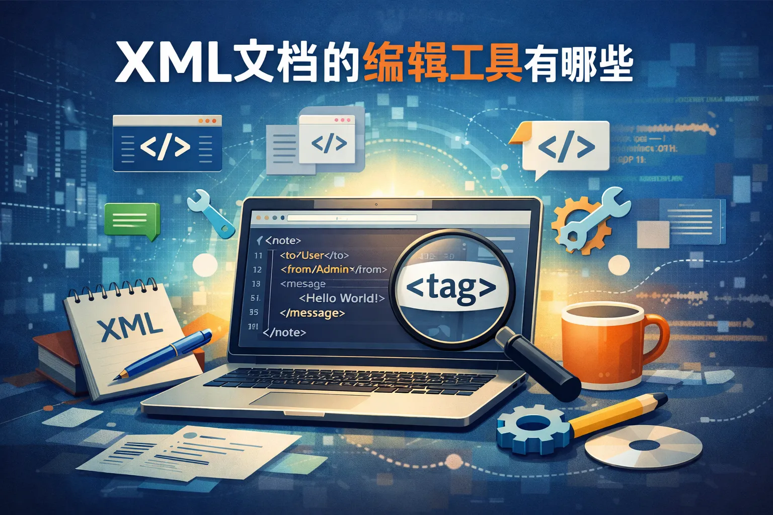 xml文档的编辑工具有哪些