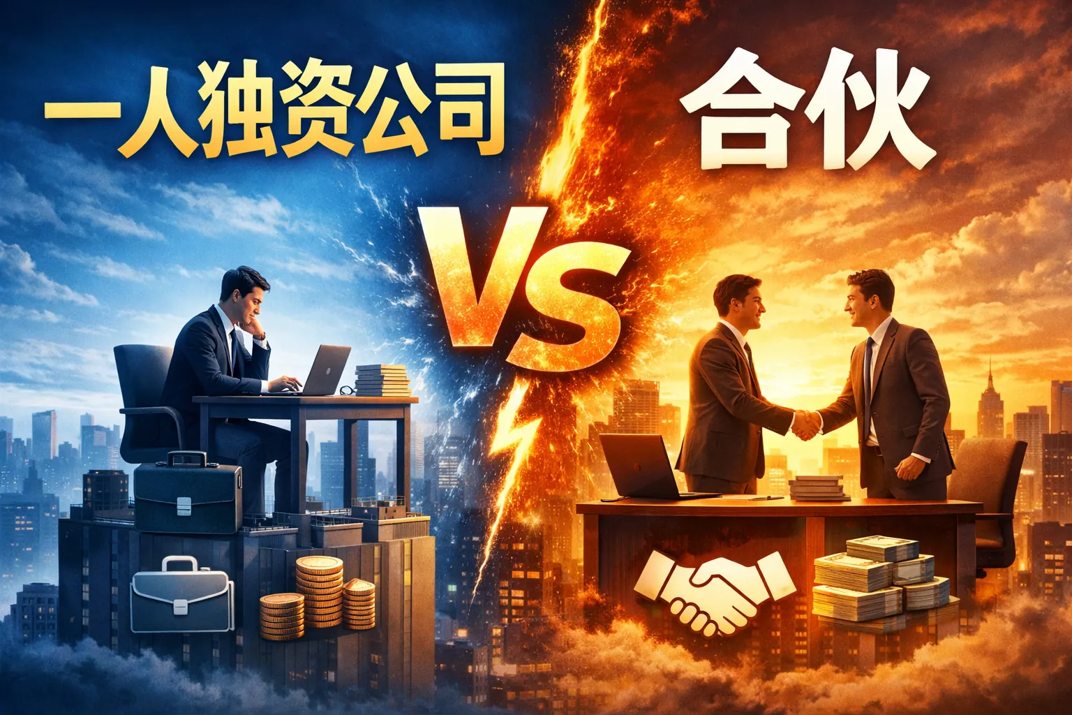 一人独资公司 合伙