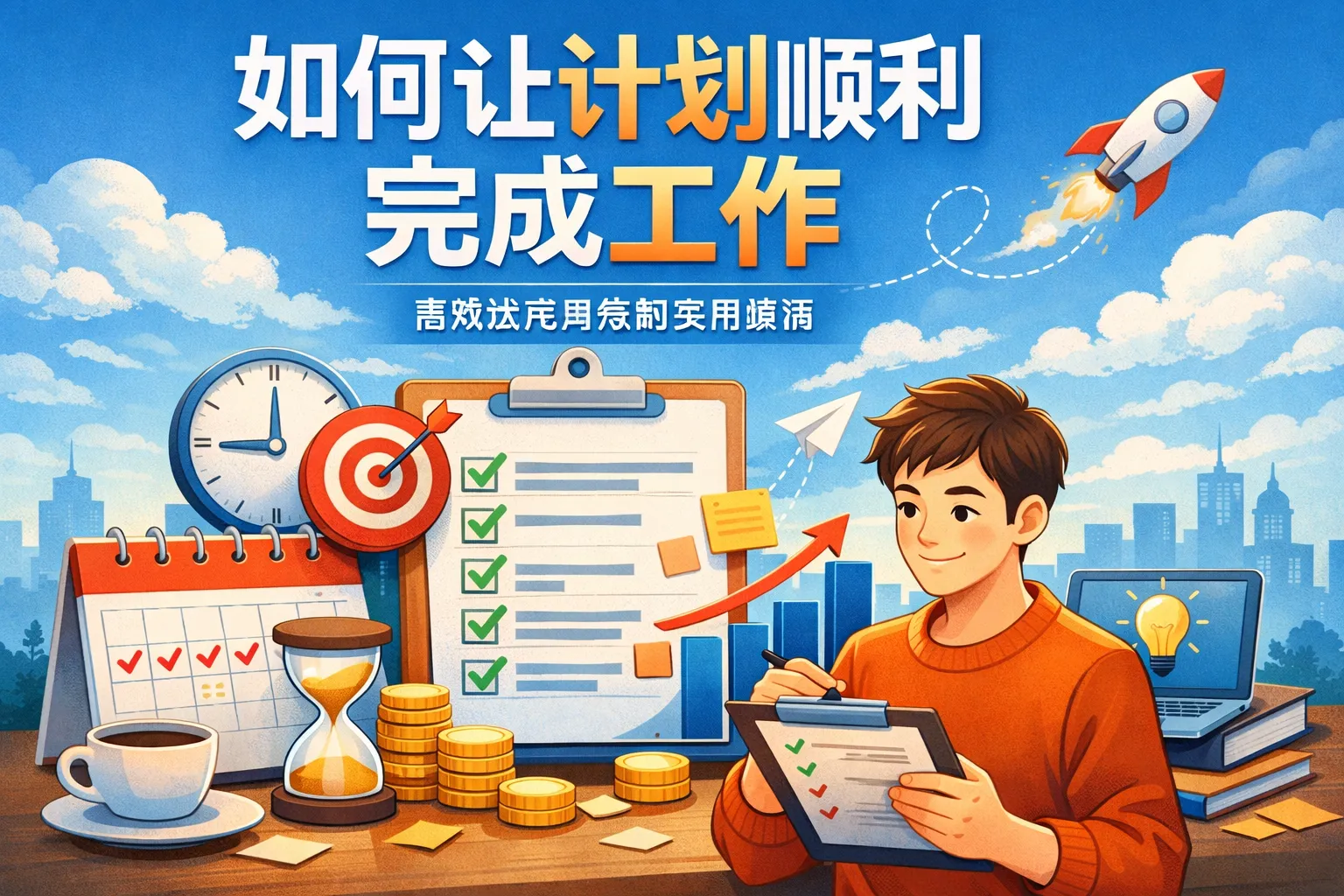 如何让计划顺利完成工作