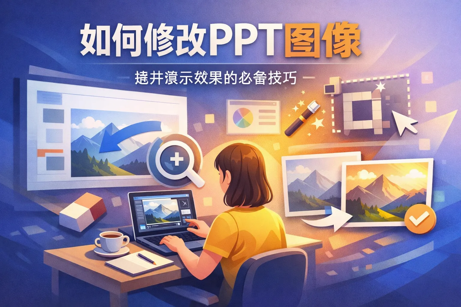 如何修改ppt图像