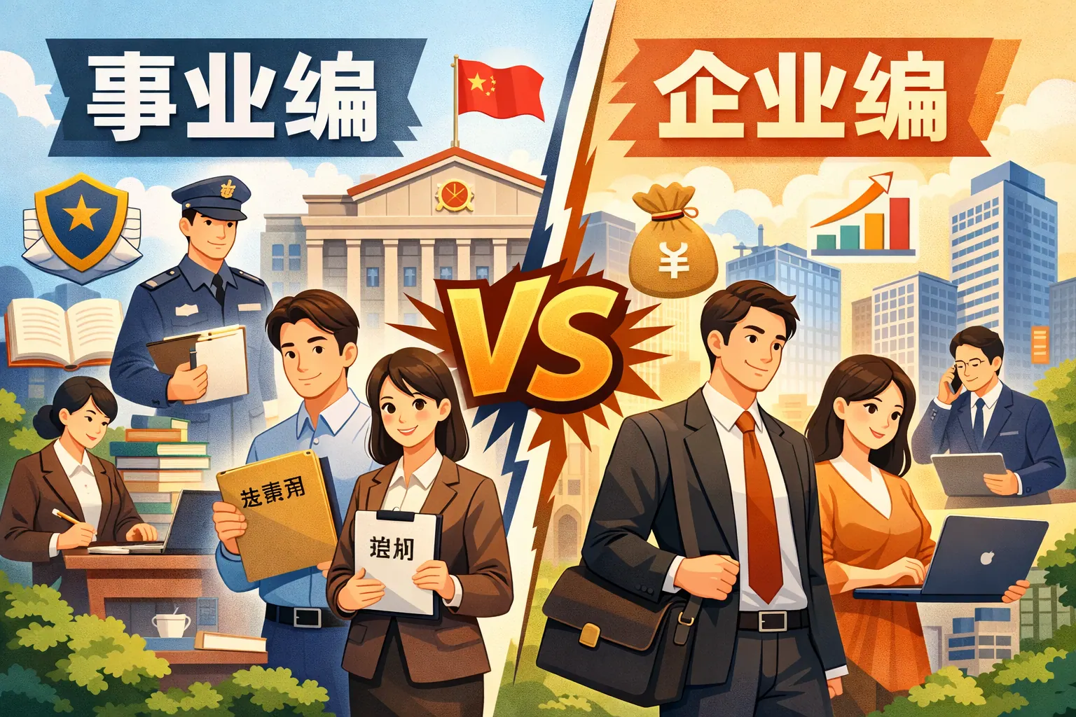 企业编与事业编有啥区别