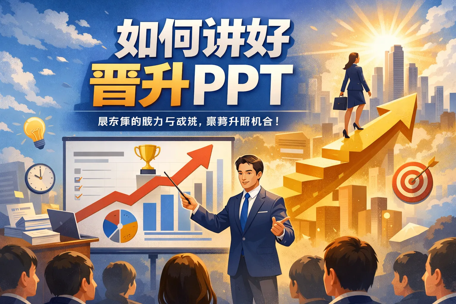 如何讲好晋升ppt