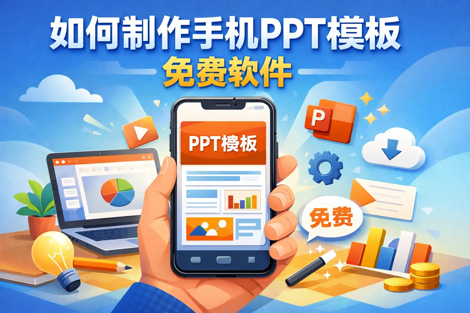 如何制作手机ppt模板免费软件