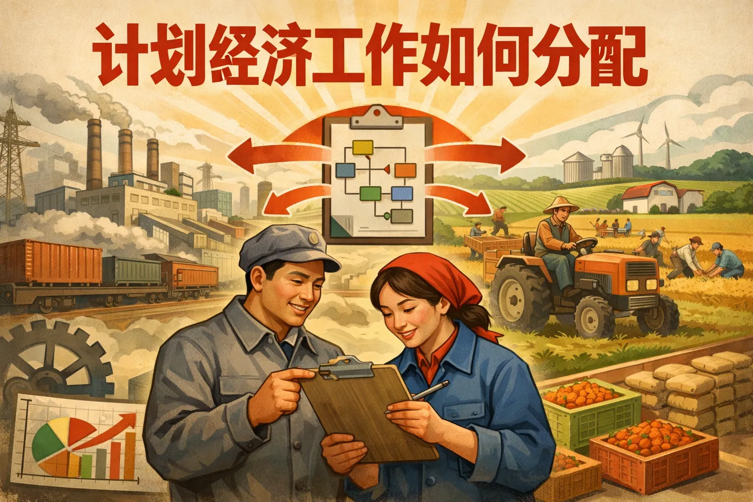 计划经济工作如何分配