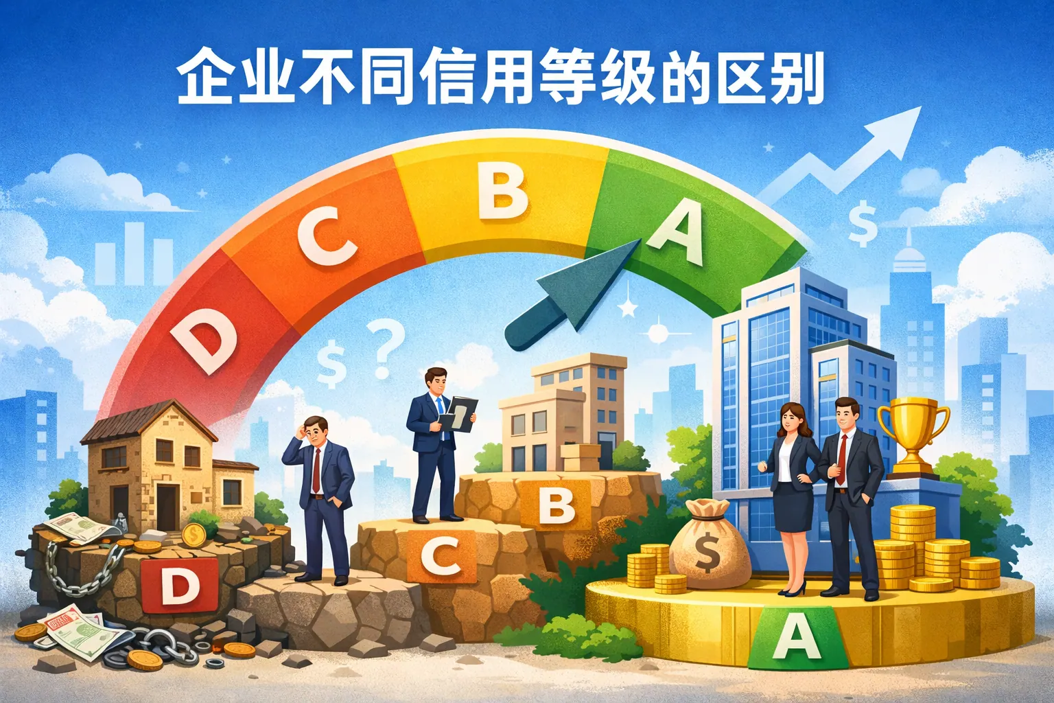 企业不同信用等级的区别