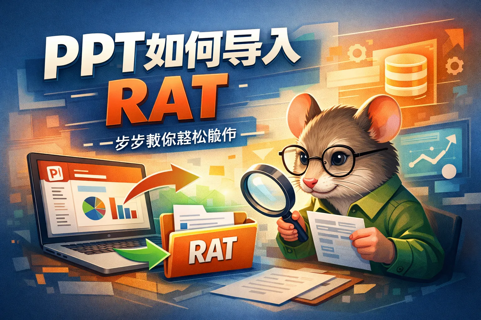 ppt如何导入rat