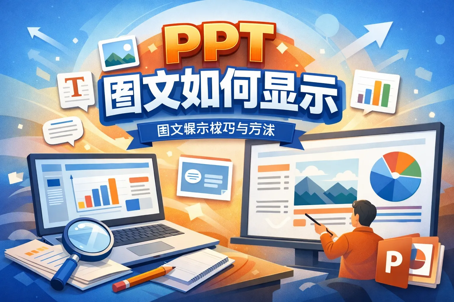 ppt图文如何显示