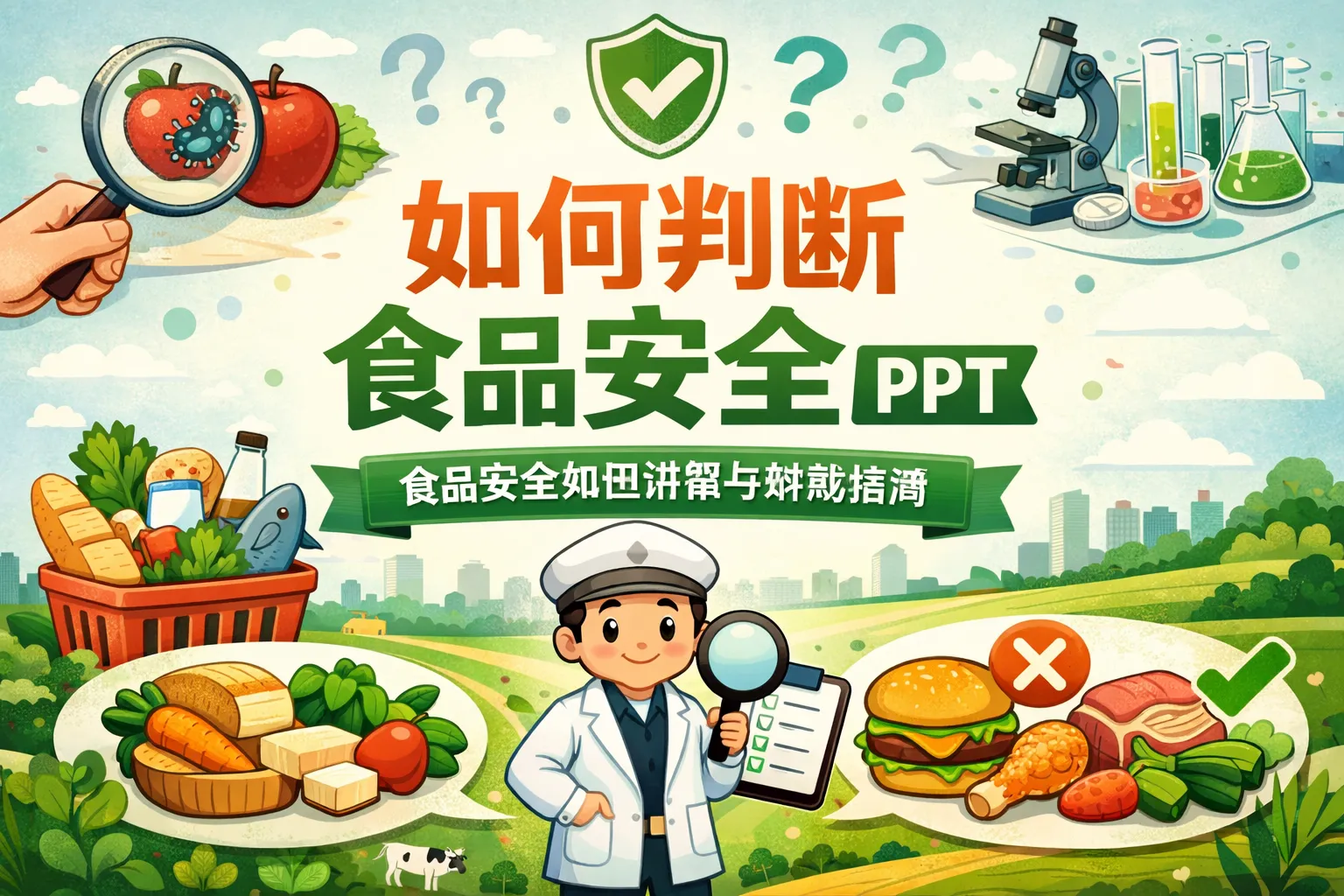如何判断食品安全ppt