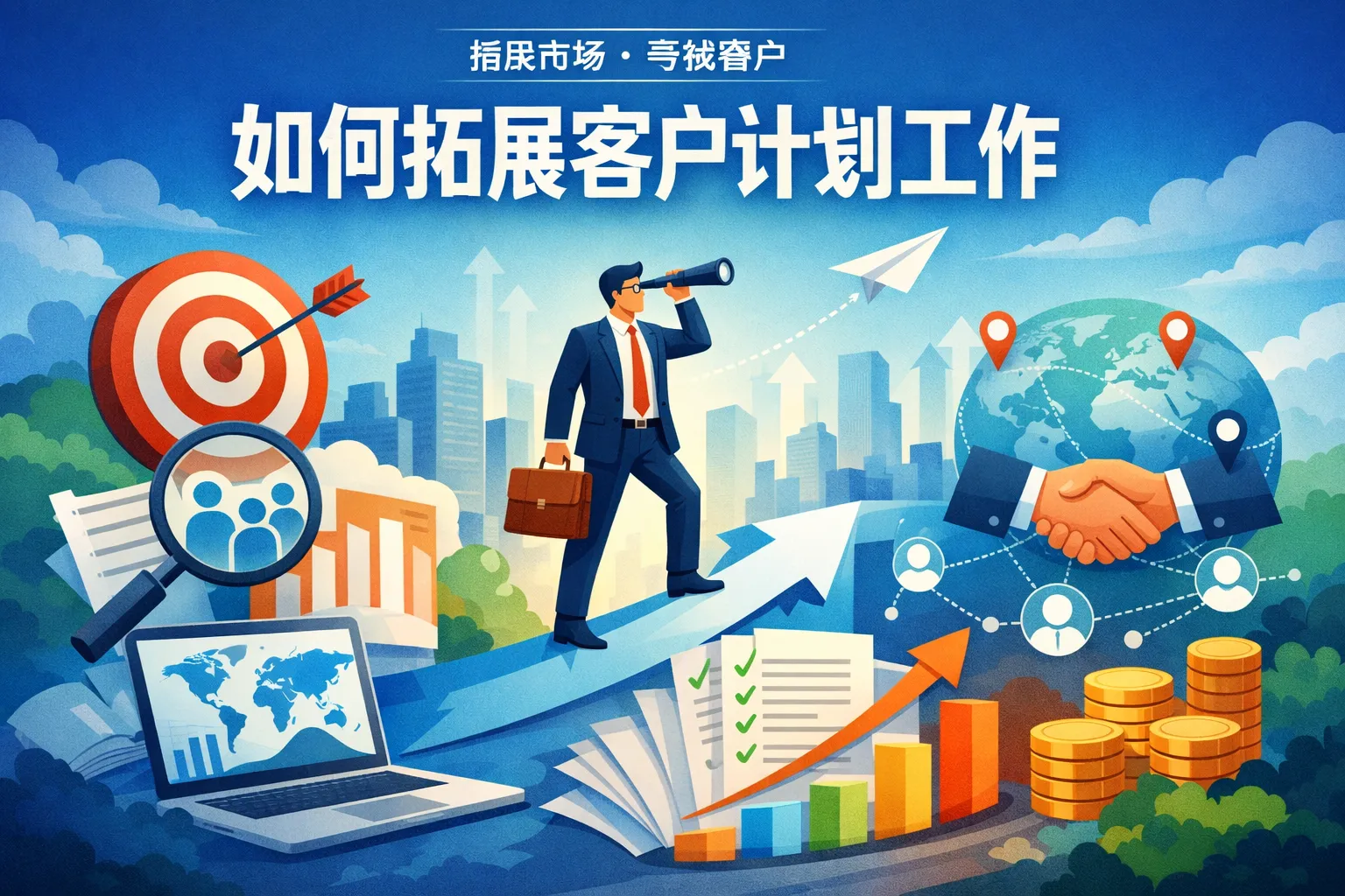 如何拓展客户计划工作