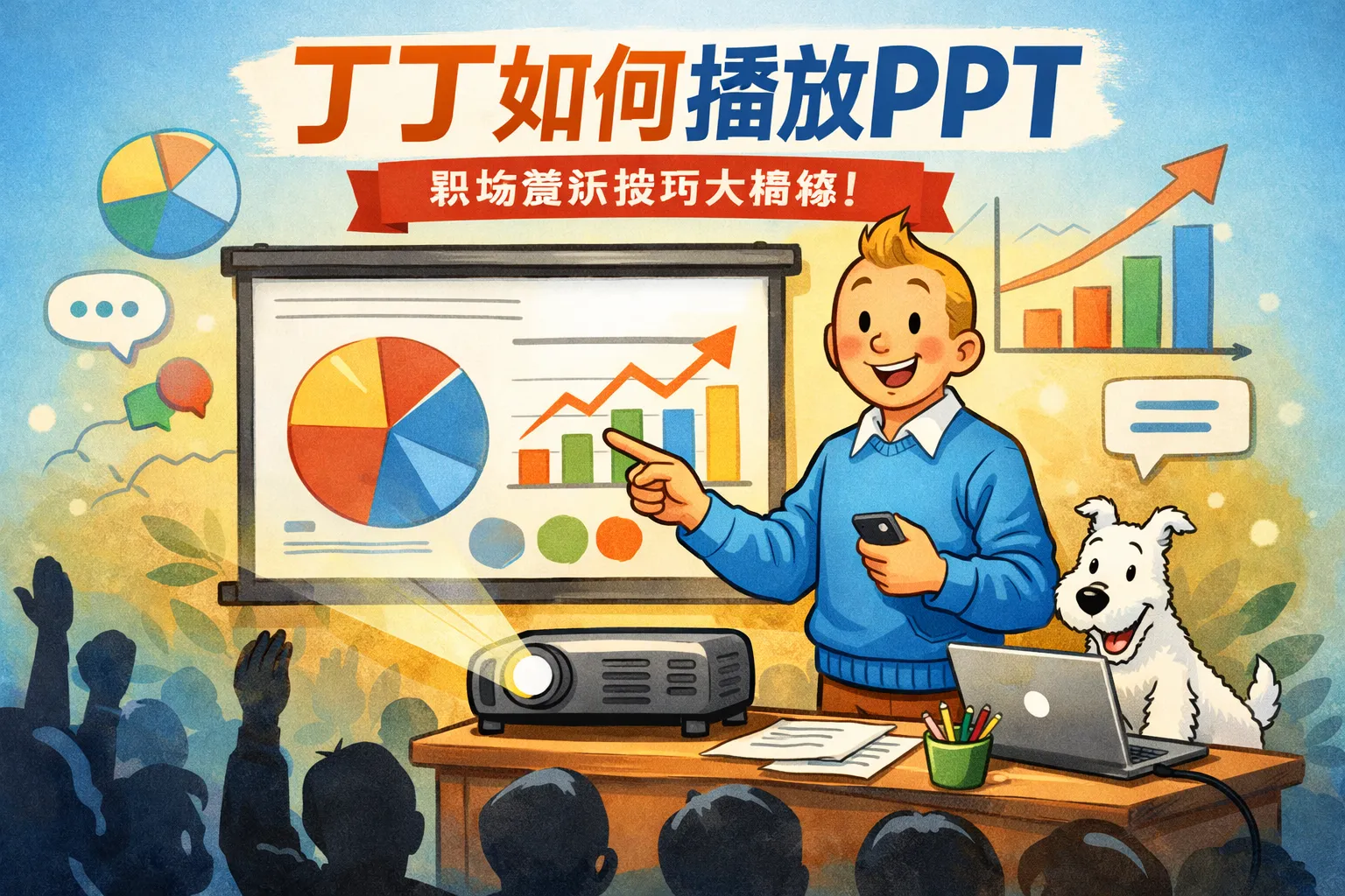 丁丁如何播放PPT