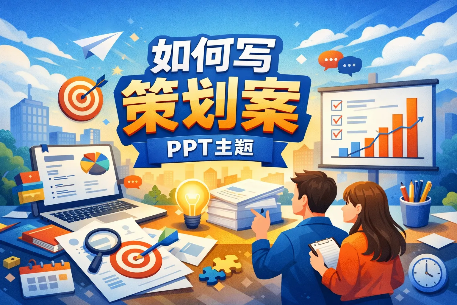 如何写策划案ppt主题