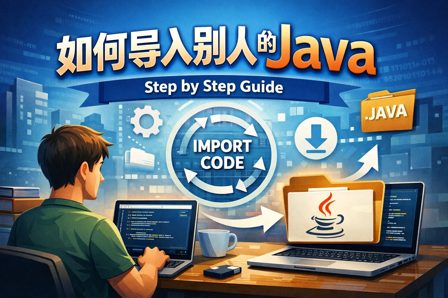 如何导入别人的java