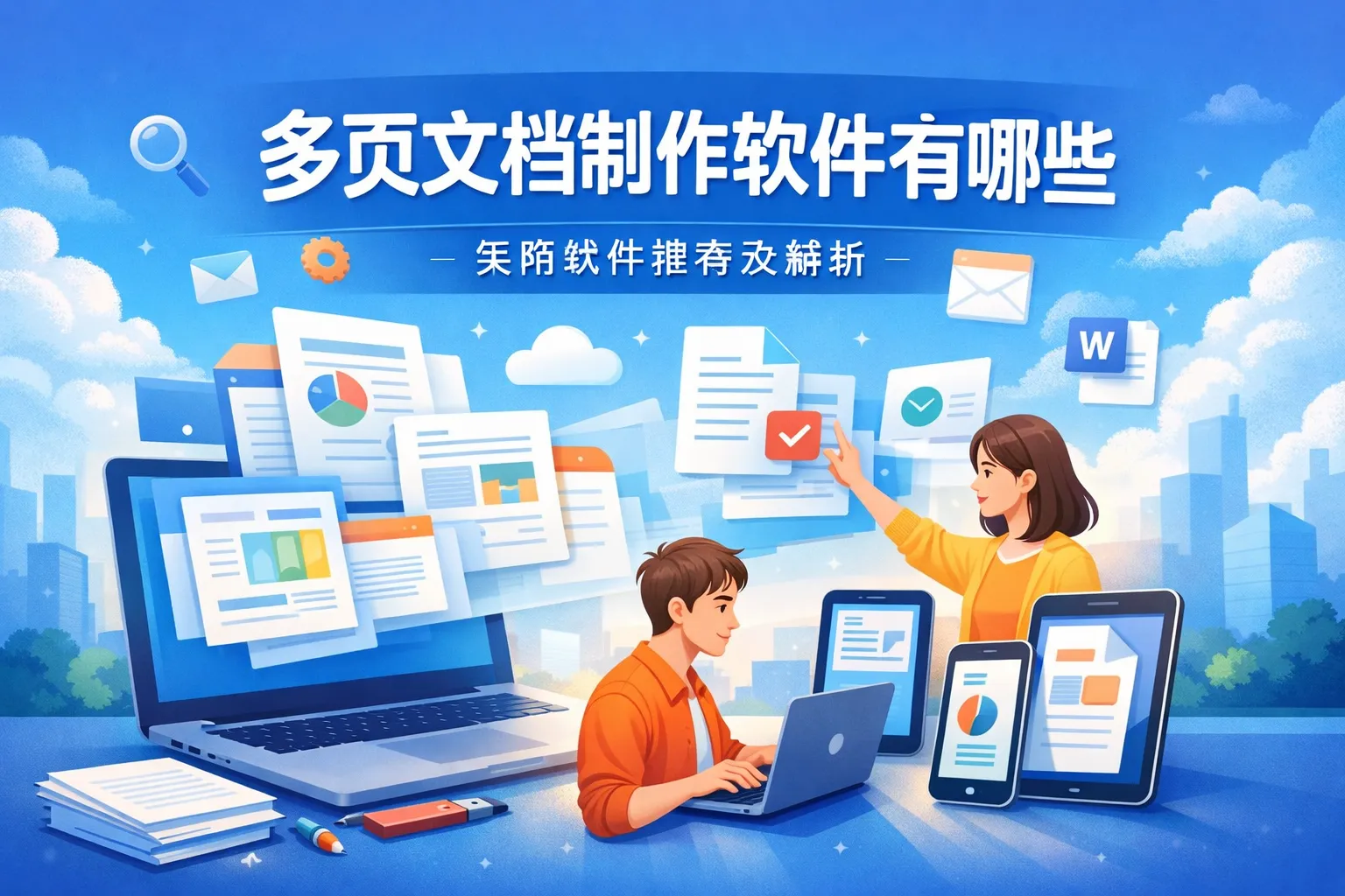 多页文档制作软件有哪些