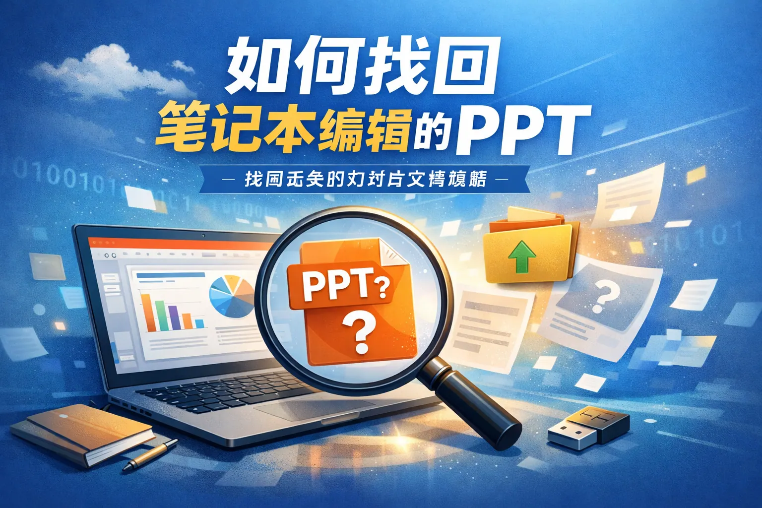 如何找回笔记本编辑的ppt