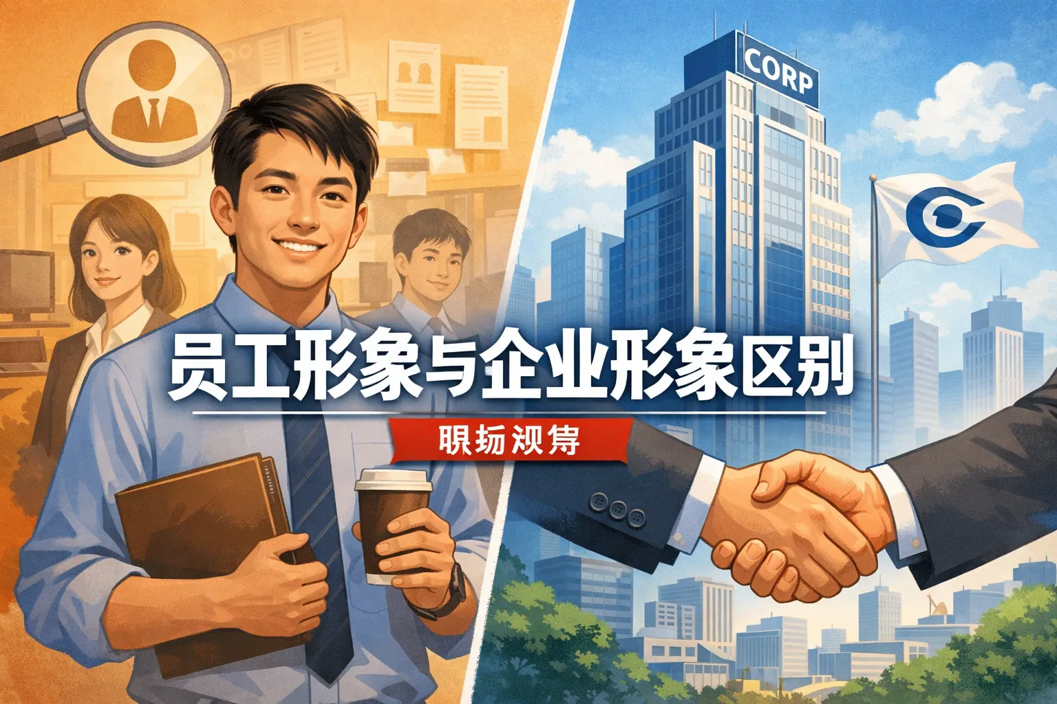 员工形象与企业形象区别