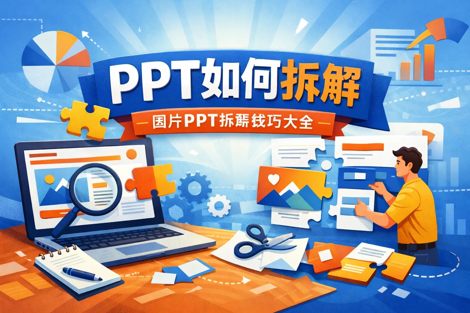 图片ppt如何拆解