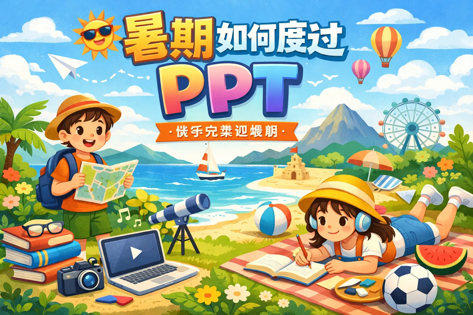 暑期如何度过PPT