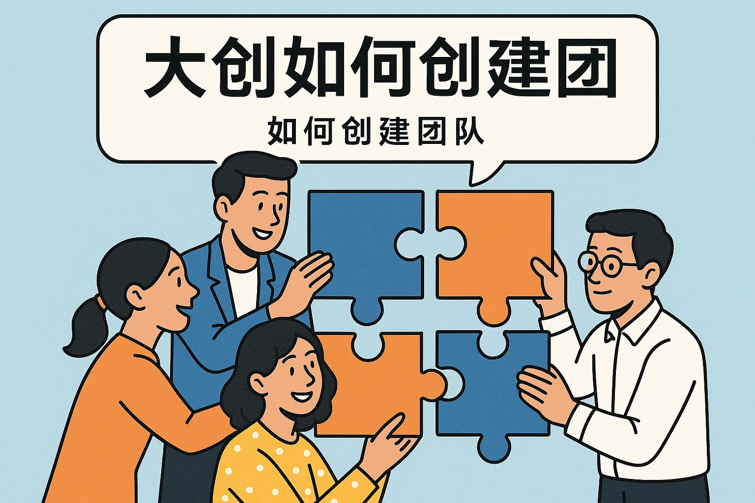 大创如何创建团队