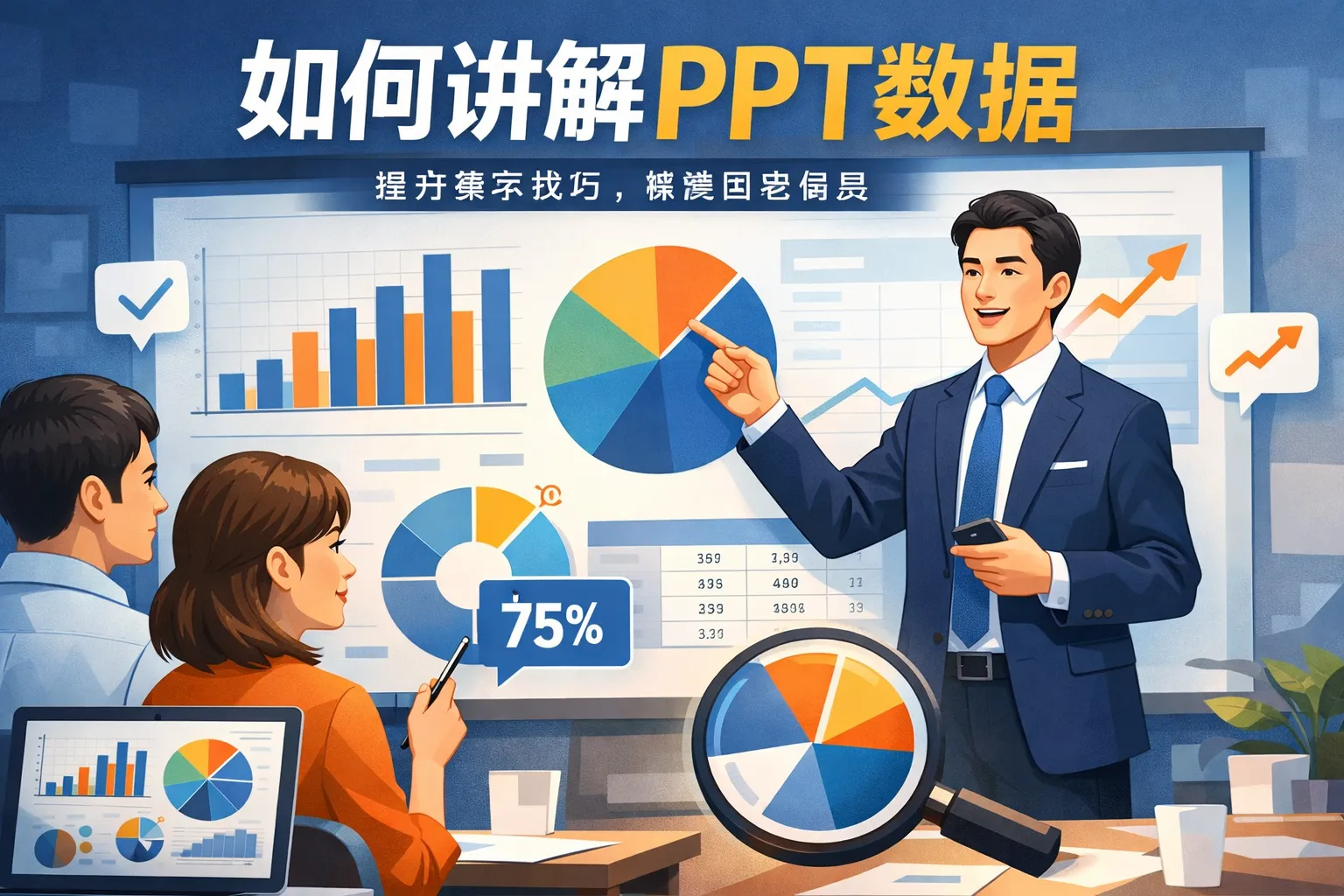 如何讲解ppt 数据