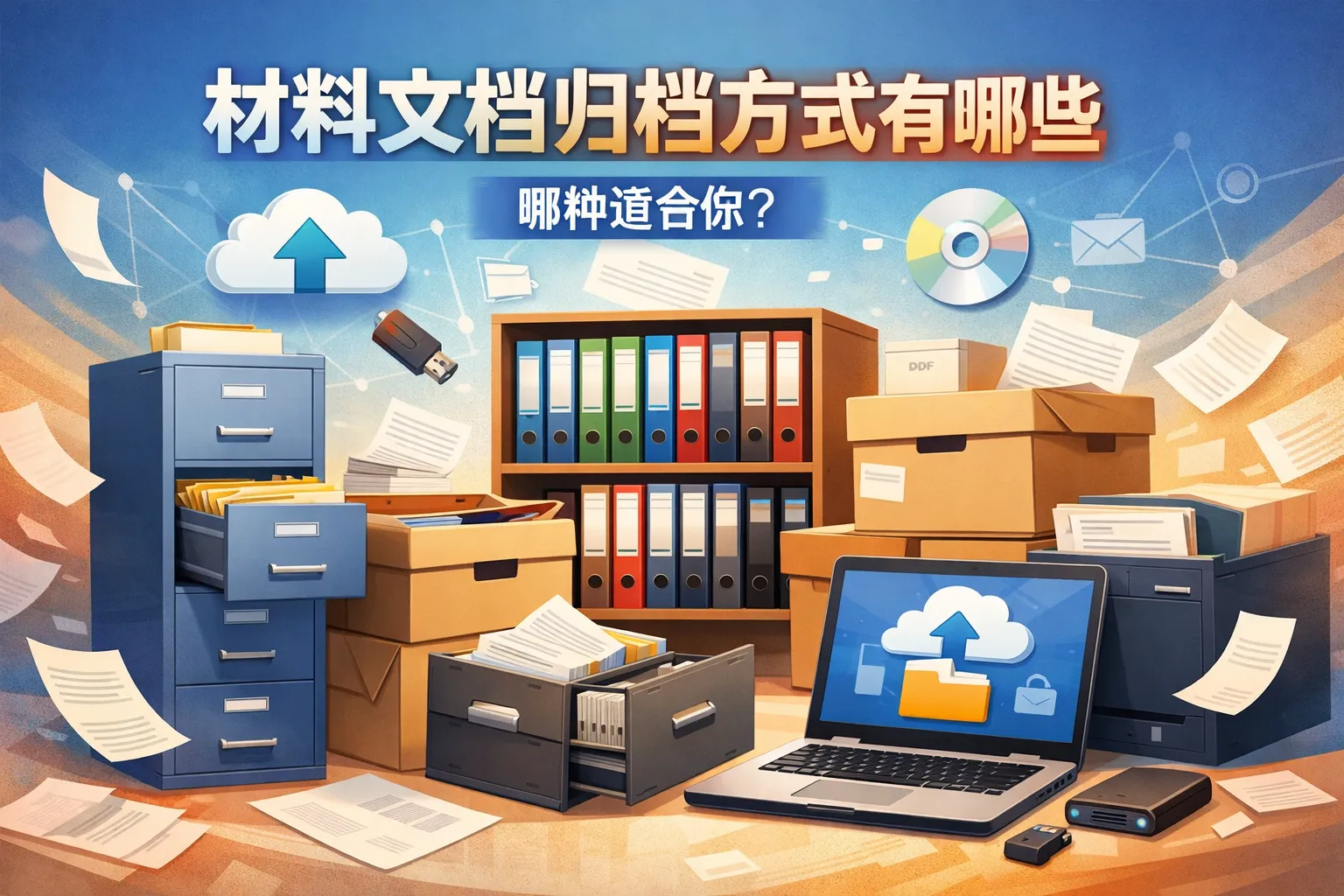 材料文档归档方式有哪些