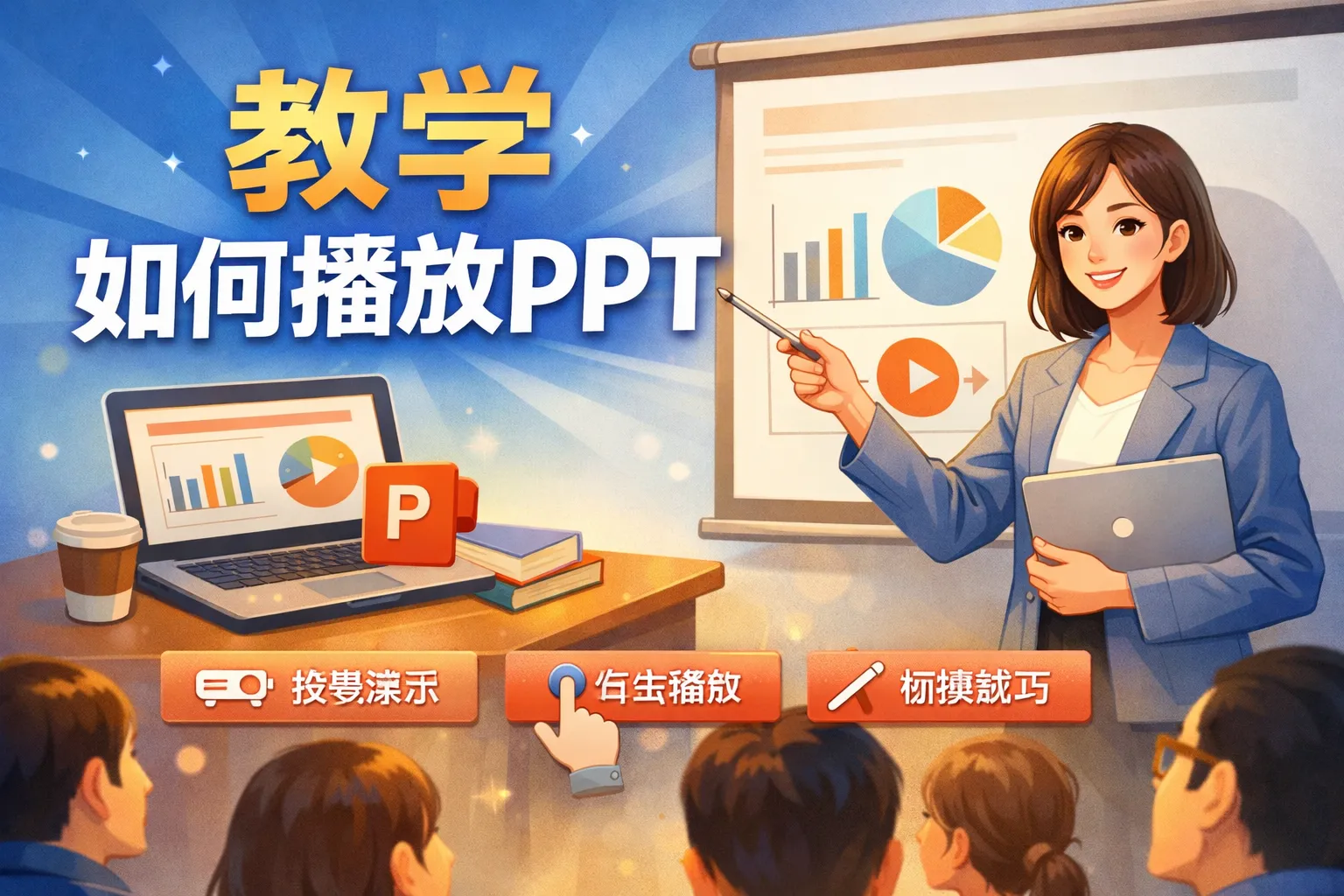 教学如何播放ppt