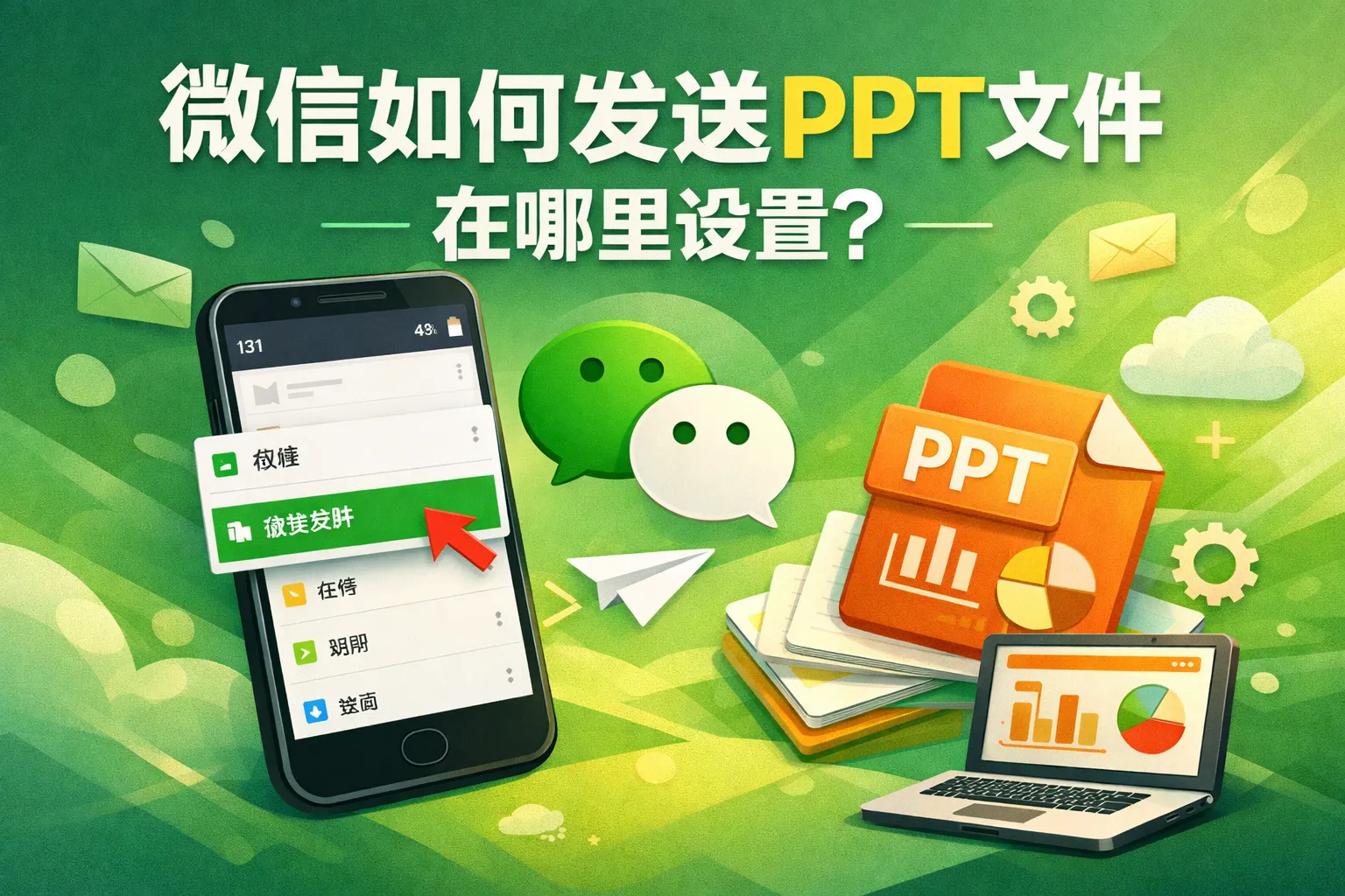 微信如何发送ppt文件在哪里设置的