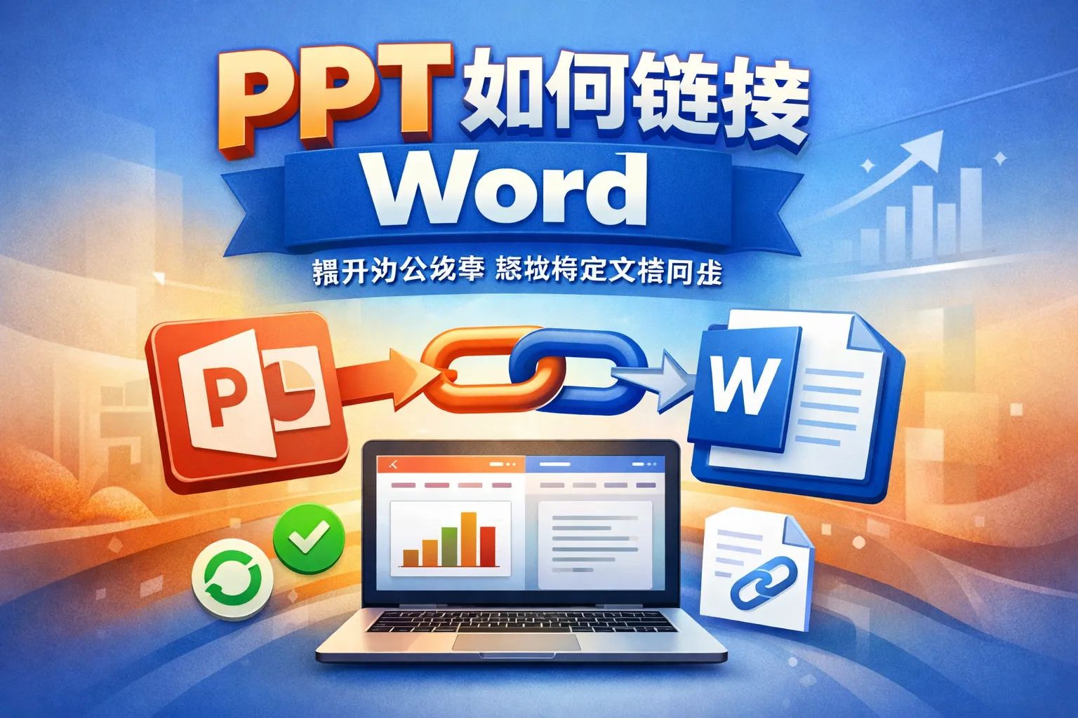 ppt如何链接word