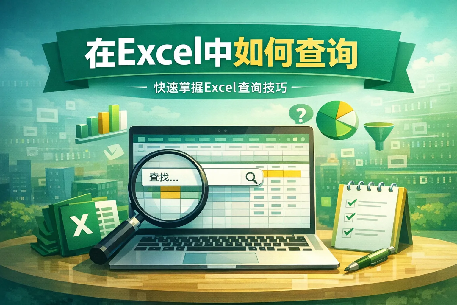 在excel中如何查询