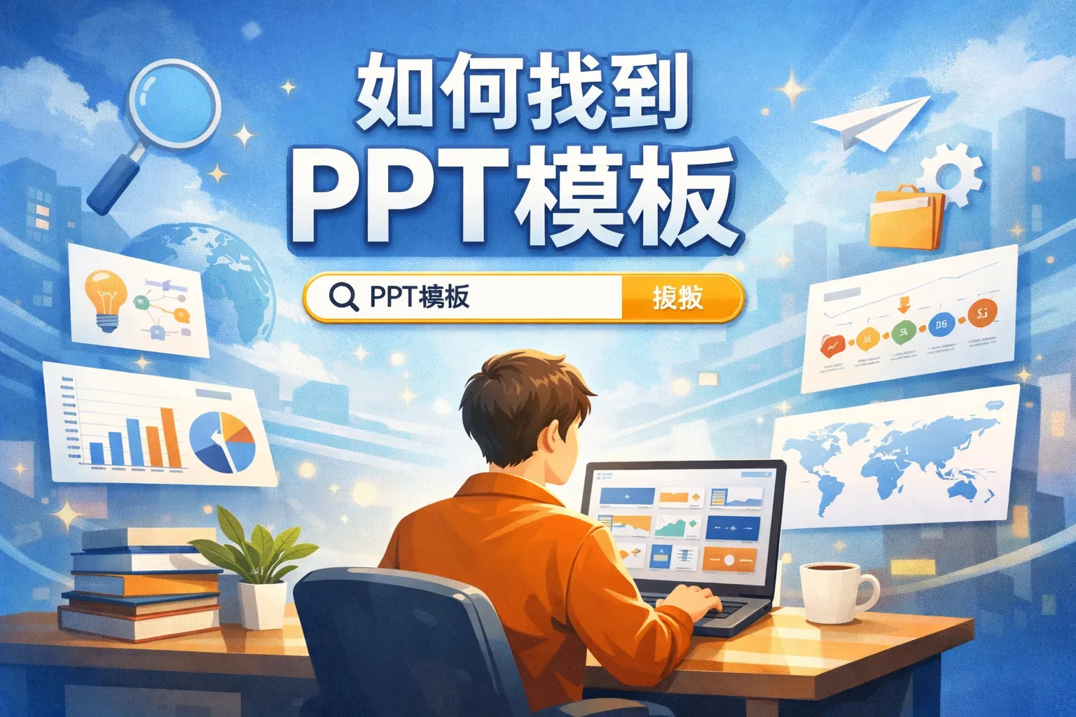 如何找到ppt模板