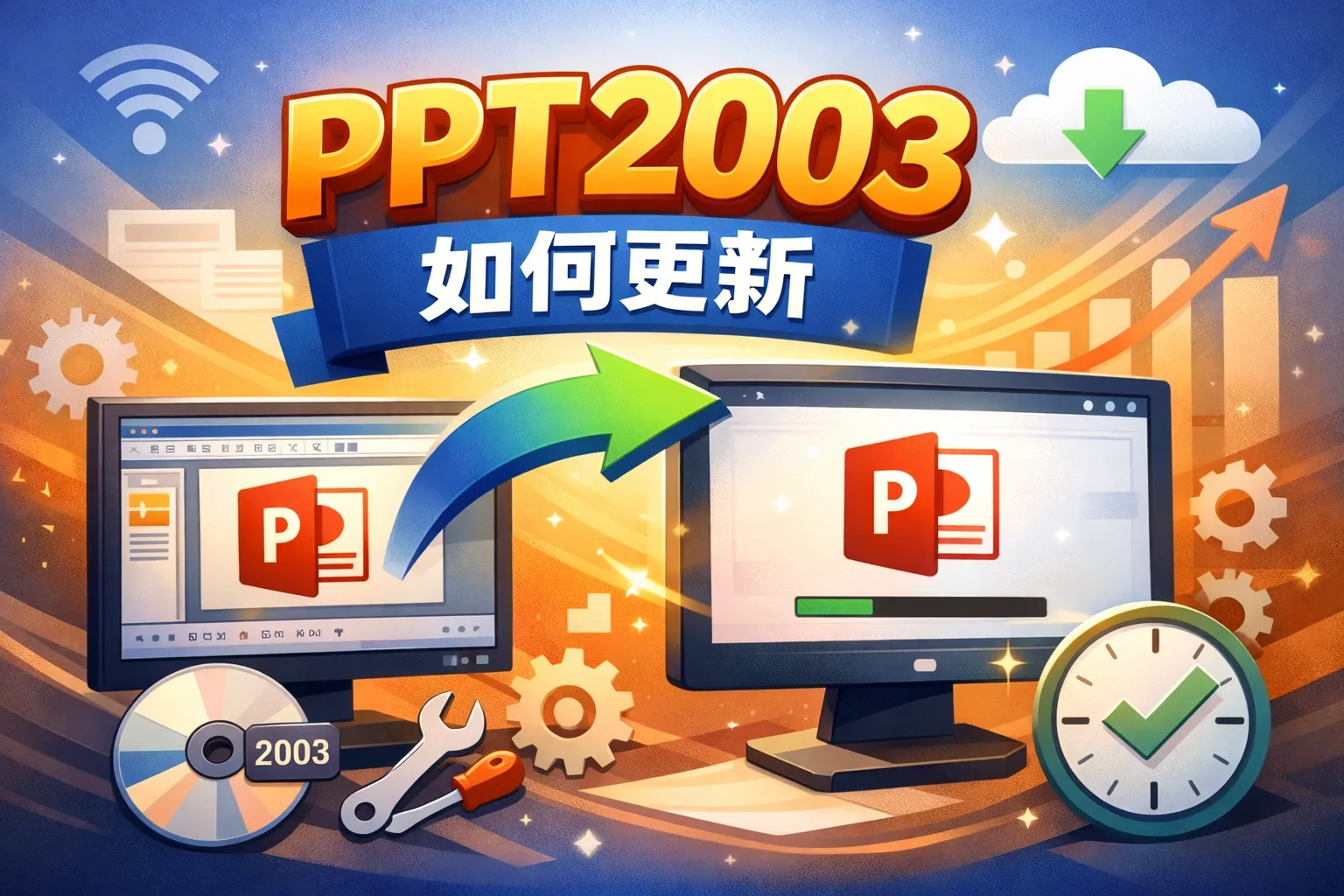 ppt2003如何更新