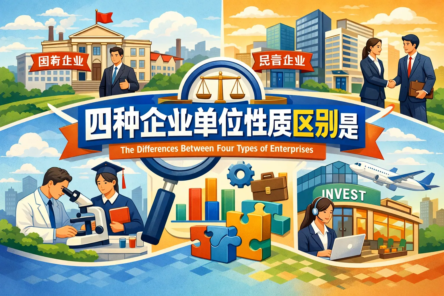 四种企业单位性质区别是