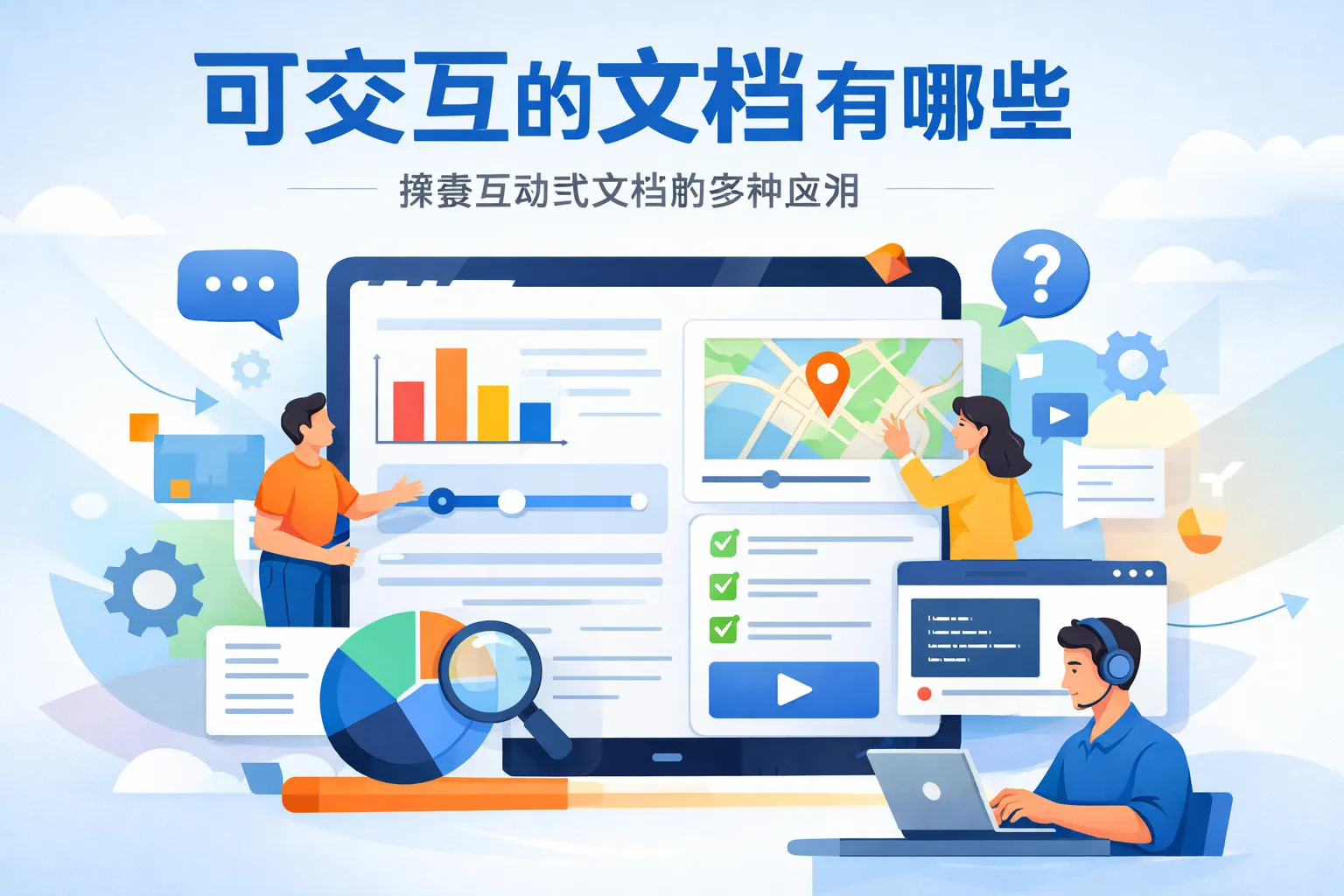 可交互的文档有哪些