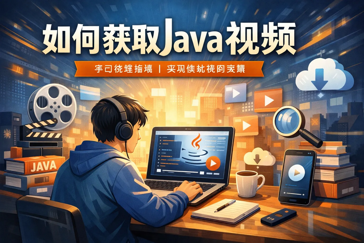 如何获取java视频