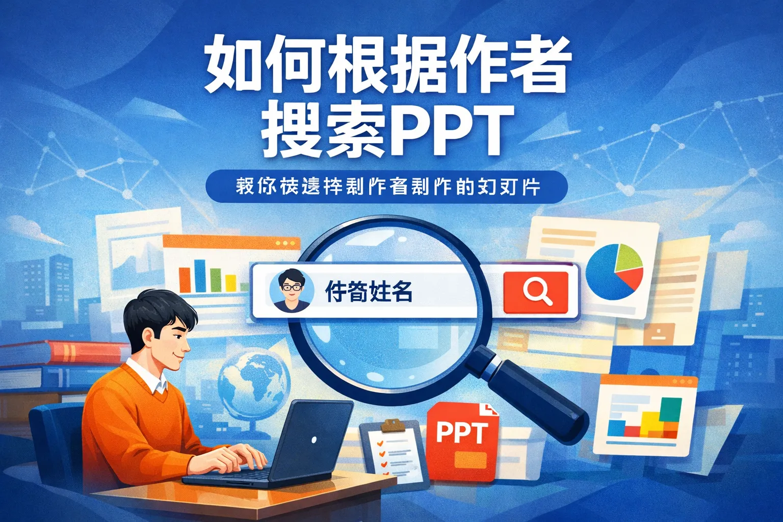 如何根据作者搜索ppt