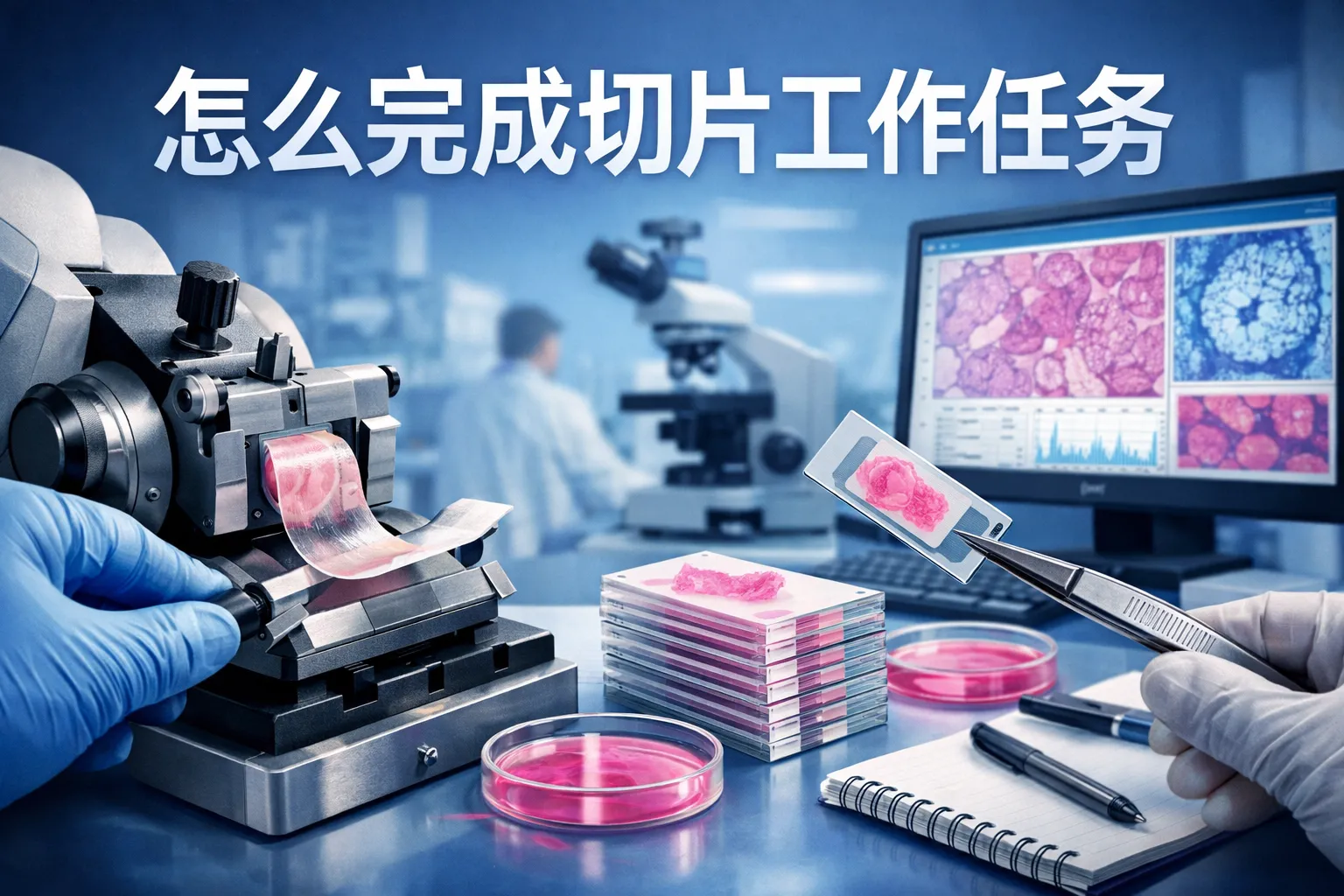 怎么完成切片工作任务