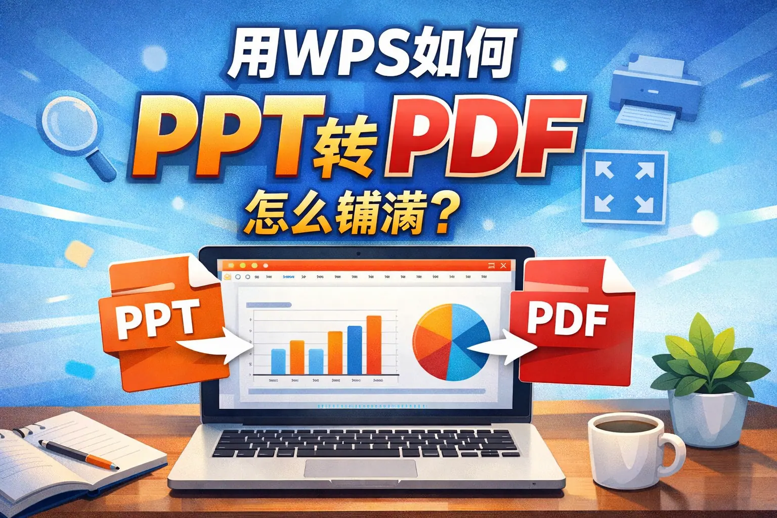 用wps如何ppt转pdf怎么铺满
