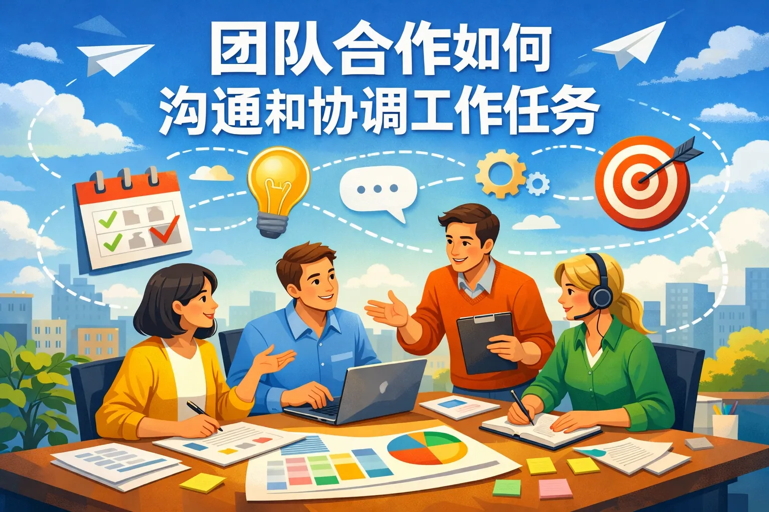 团队合作如何沟通和协调工作任务