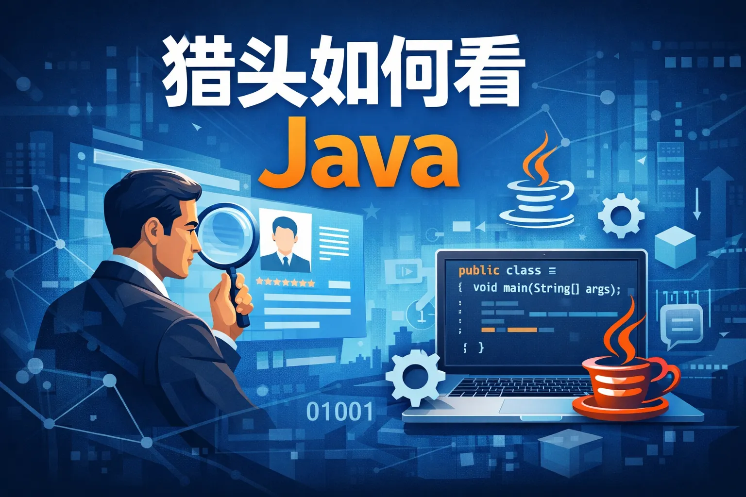 猎头如何看java