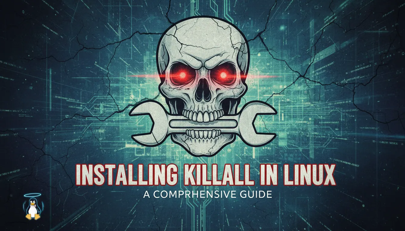 linux中如何安装killall