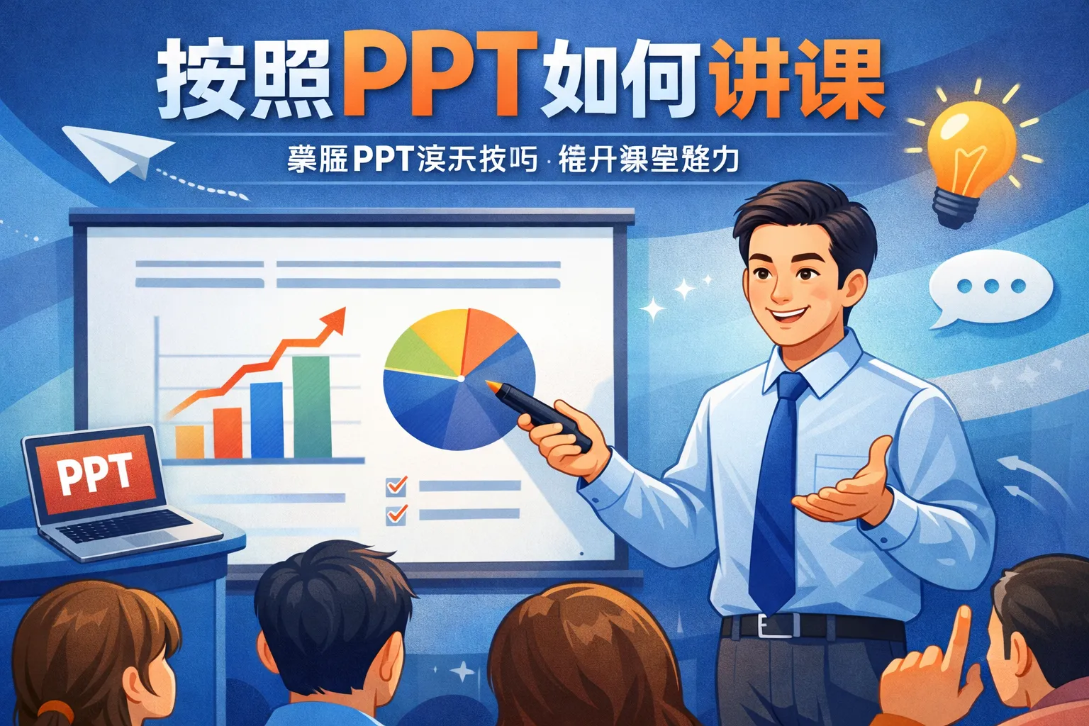 按照ppt如何讲课