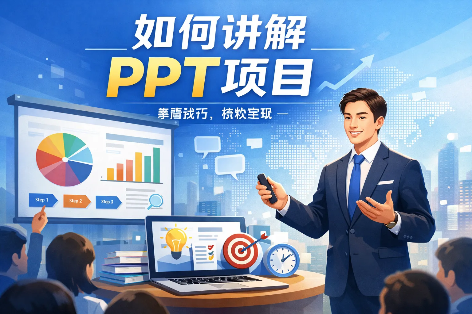 如何讲解ppt项目