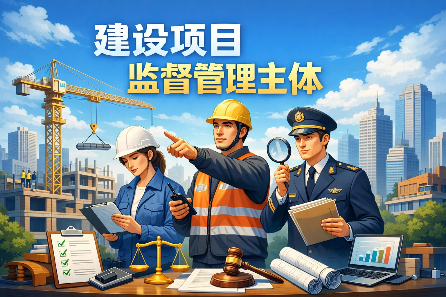 建设项目监督管理主体是