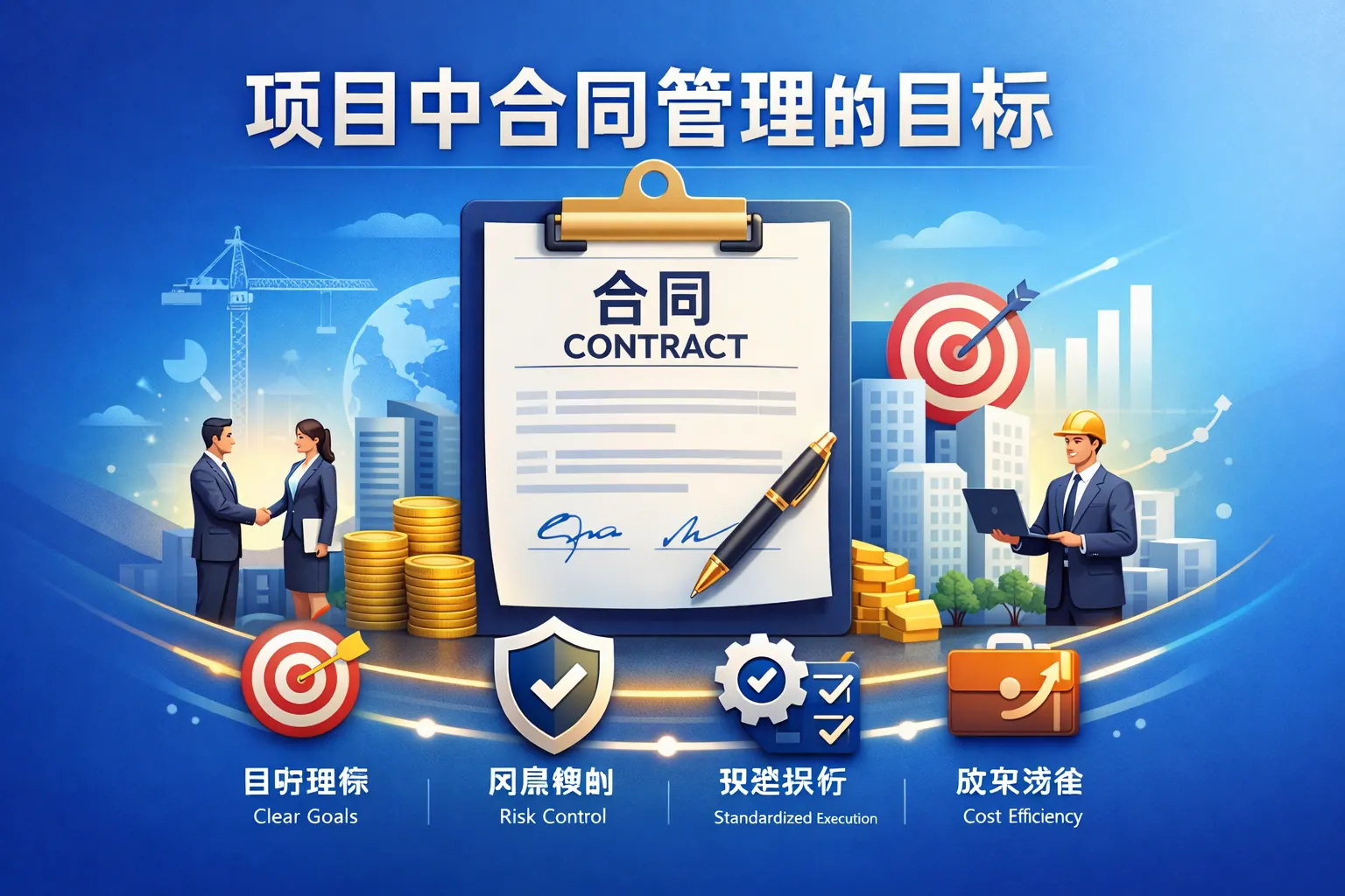 项目中合同管理的目标是