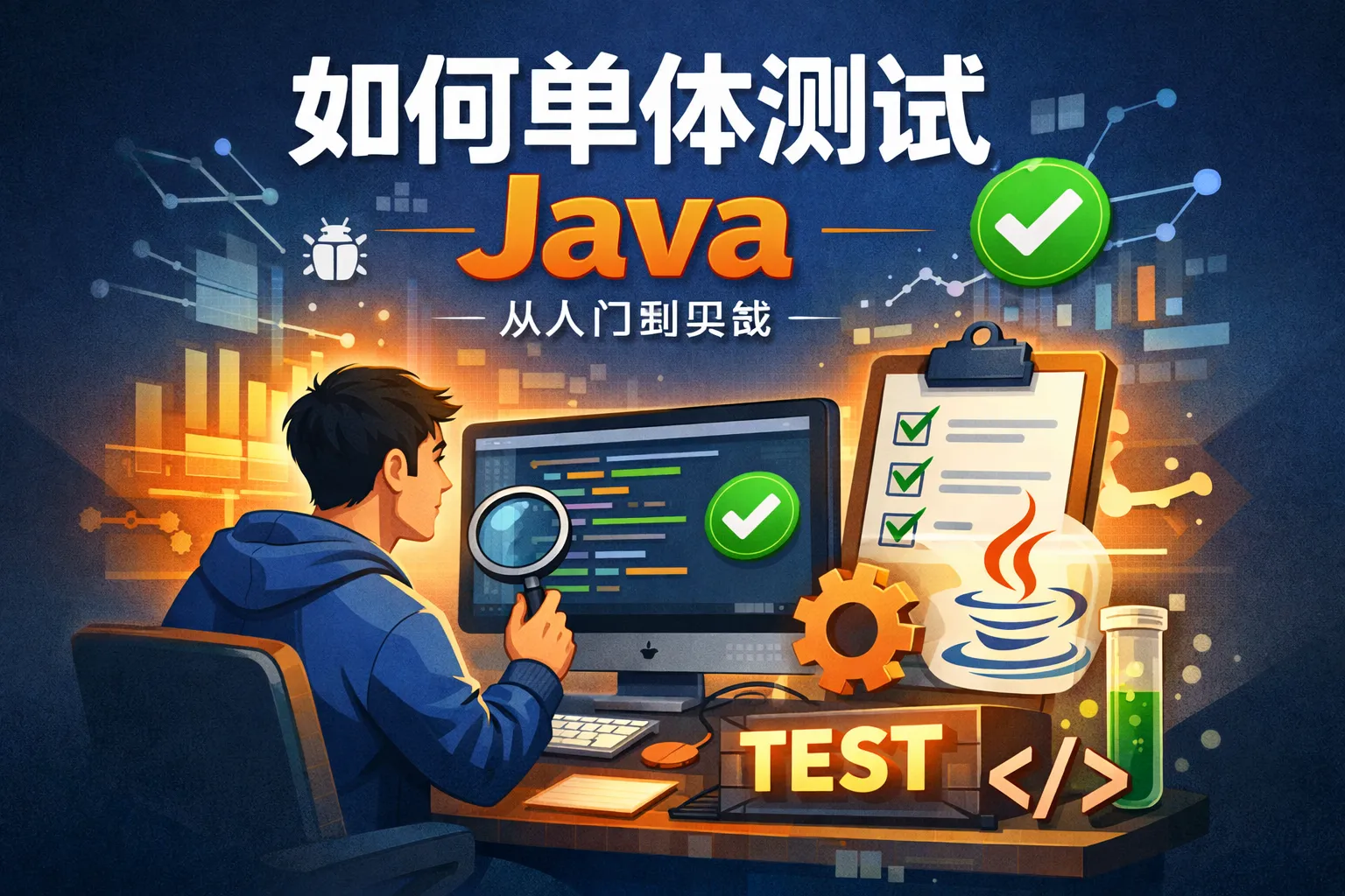 如何单体测试 java
