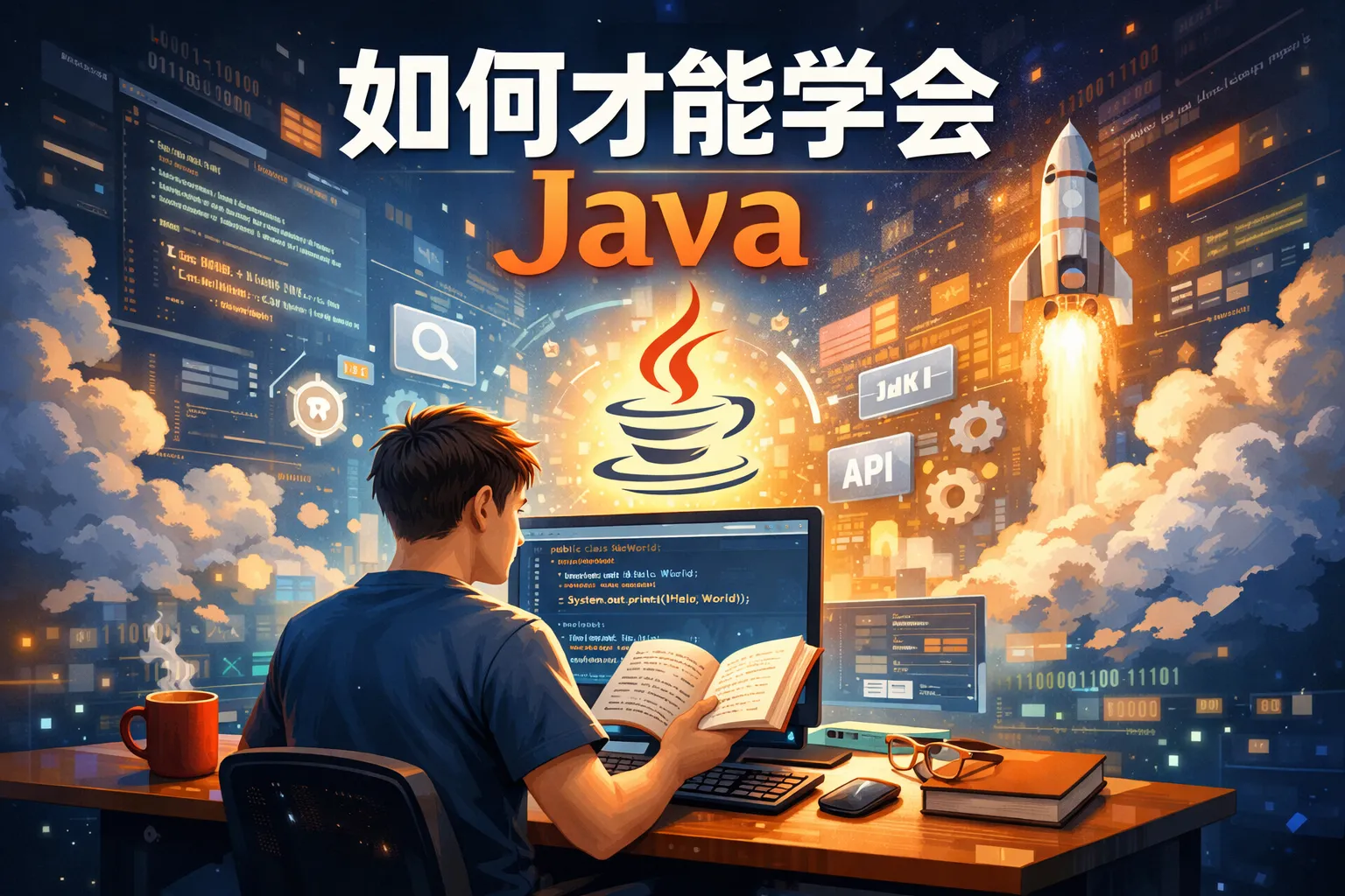 如何才能学会java