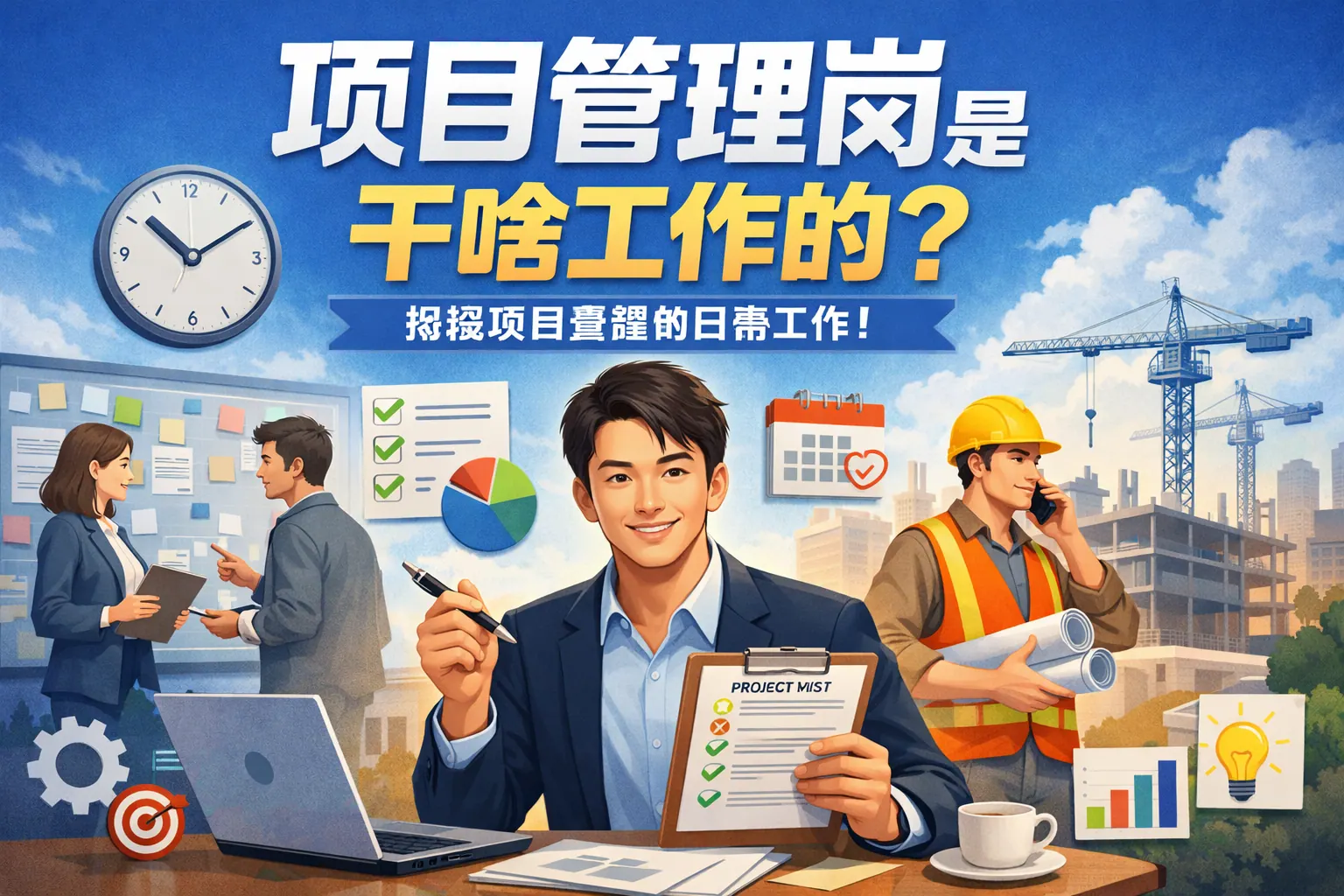 项目管理岗是干啥工作的
