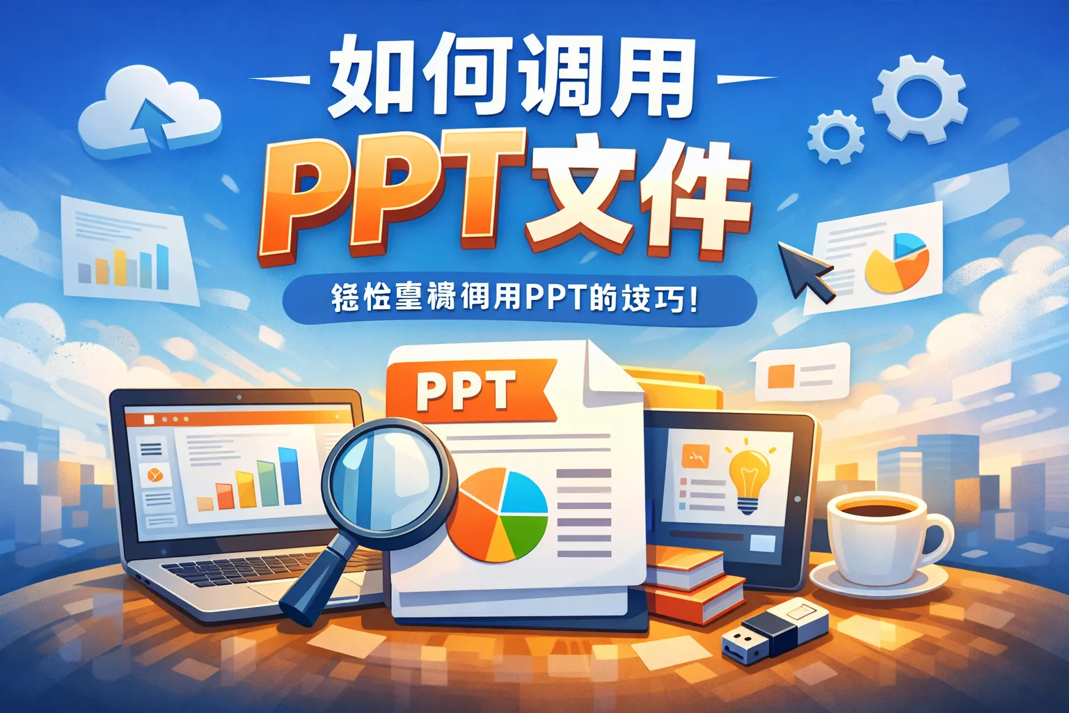 如何调用ppt文件