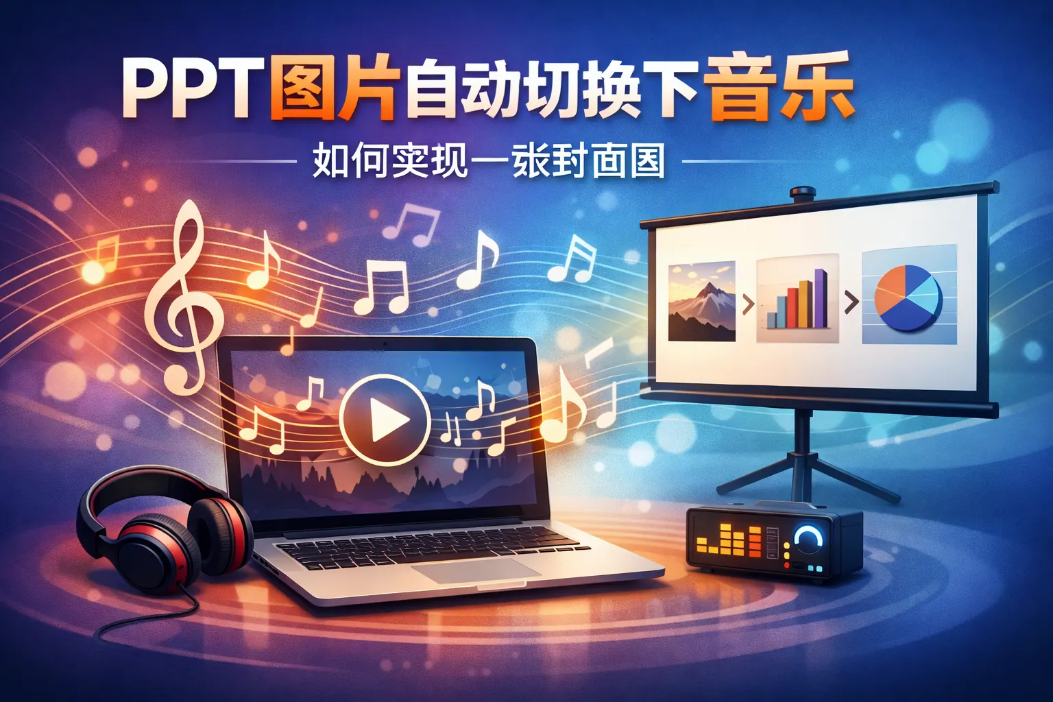 ppt图片自动切换下音乐如何在