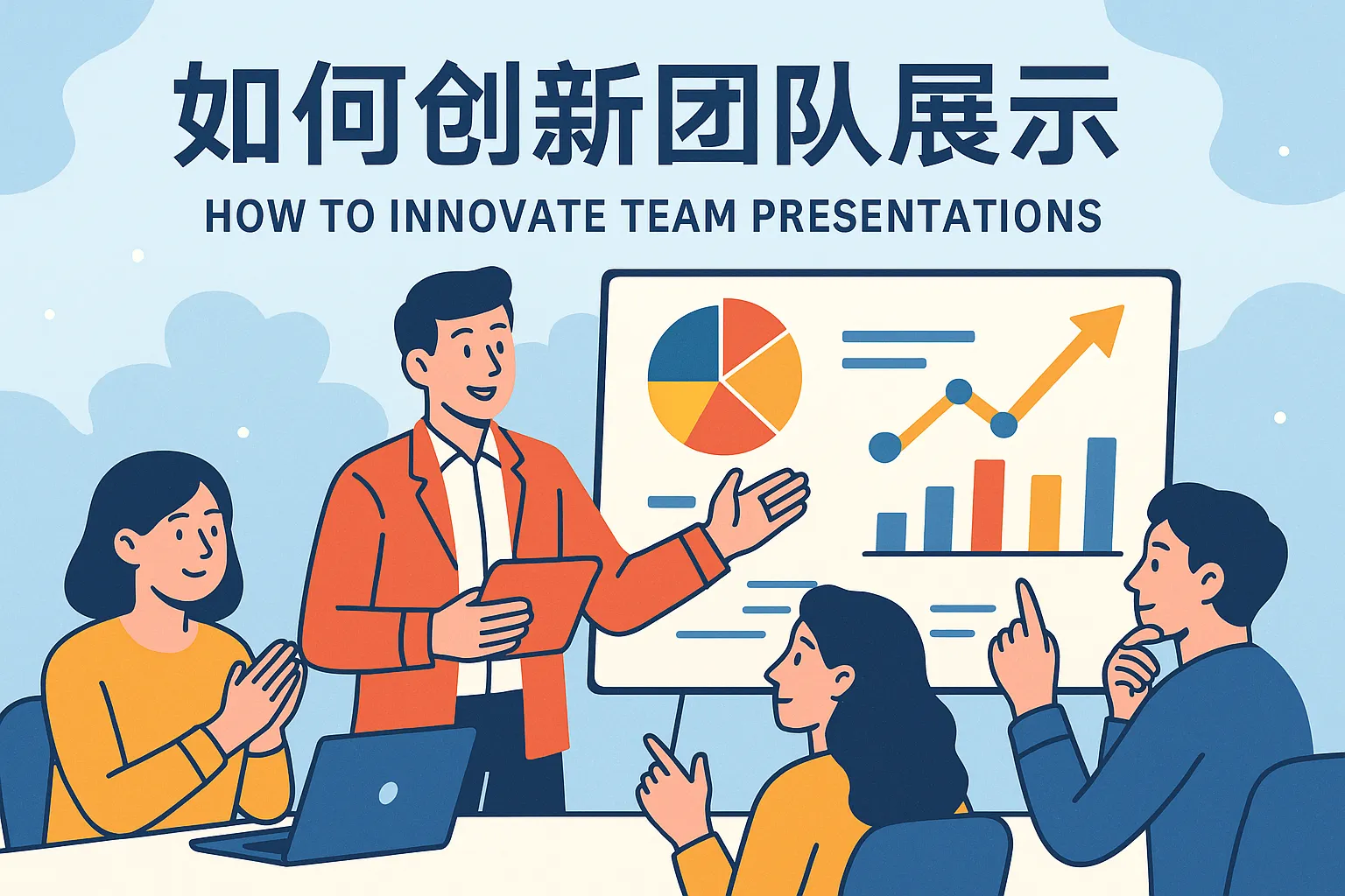如何创新团队展示
